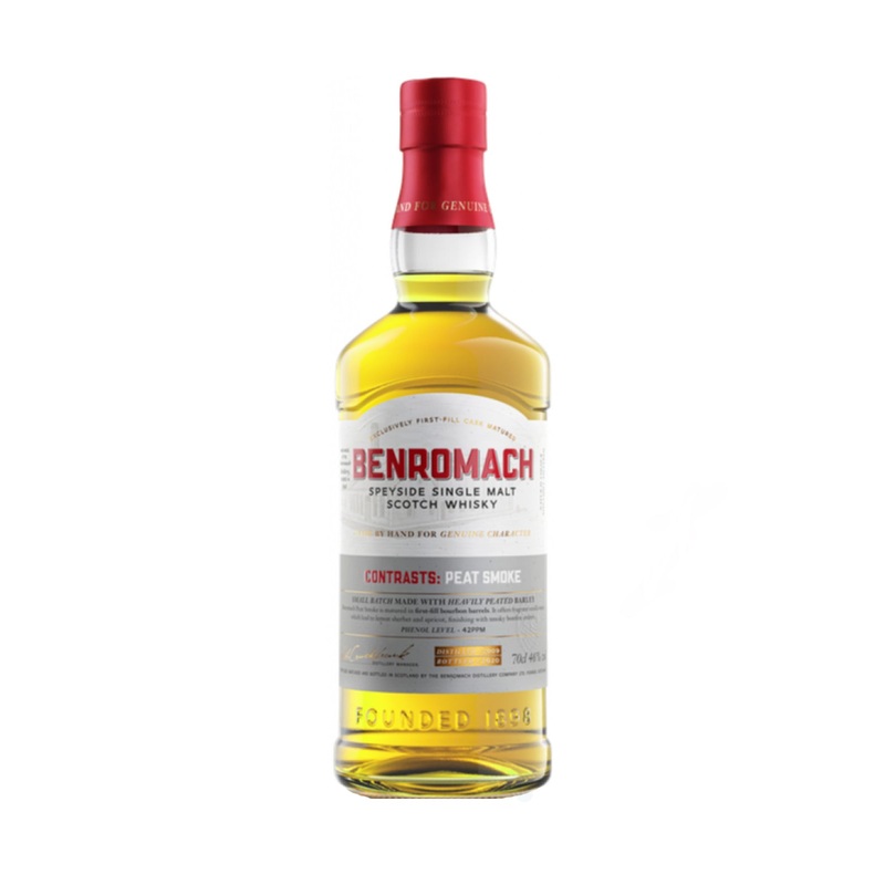 Benromach Single Malt Peat Smoke Bourbon Cask Matured