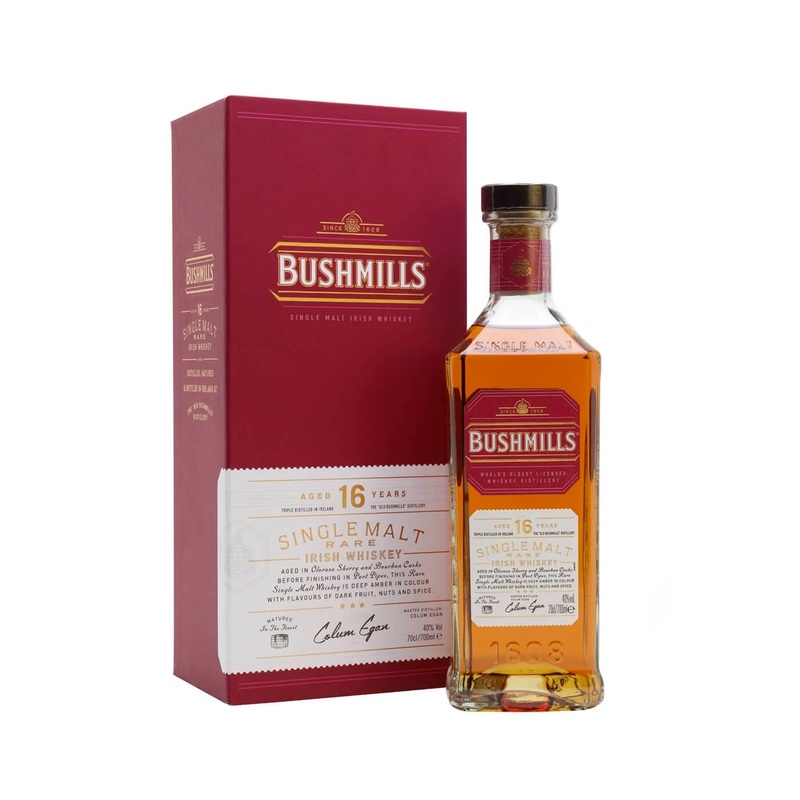 Bushmills 16 Year Old Irish Whiskey