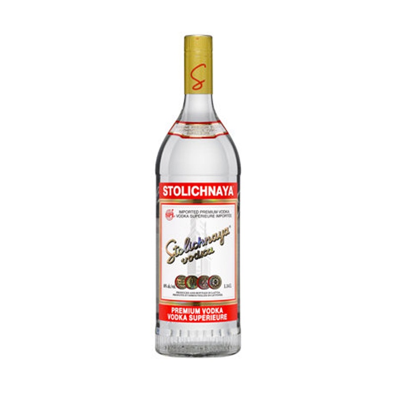 Stolichnaya Vodka - 1.14 Litre Bottle