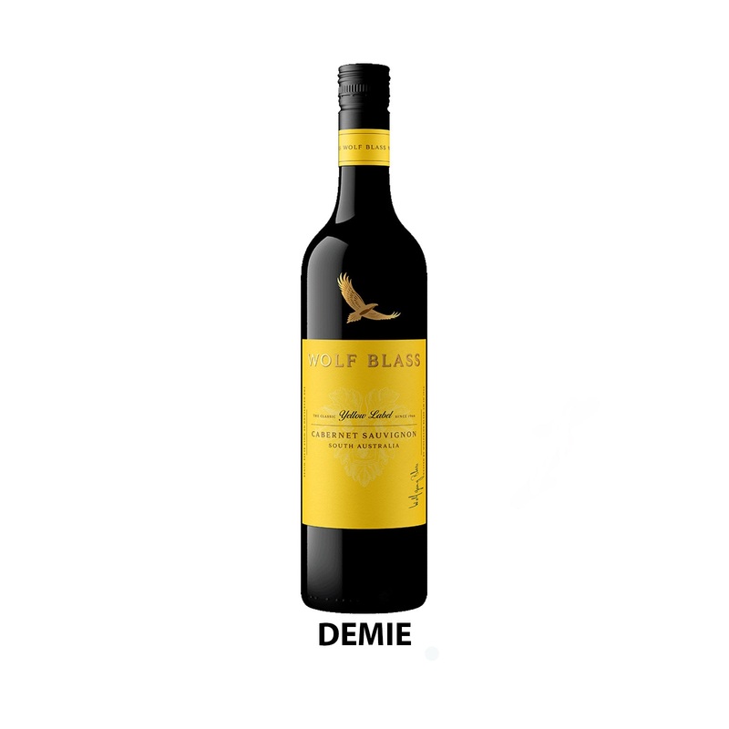 Wolf Blass Cabernet Sauvignon Yellow Label 2021 - 375 ml