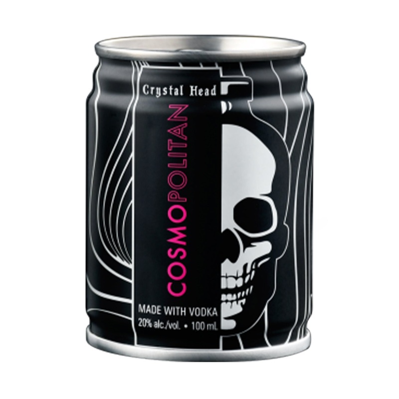 Crystal Head Vodka Cosmo 100 ml - 24 Cans