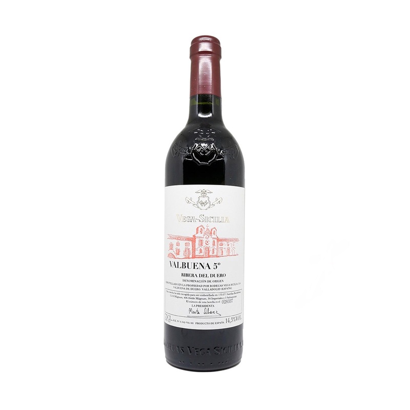 Vega Sicilia Valbuena No 5 2018 - 1.5 Litre Bottle