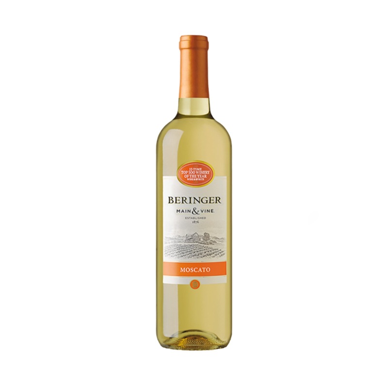 Beringer Moscato Main & Vine - 12 Bottles