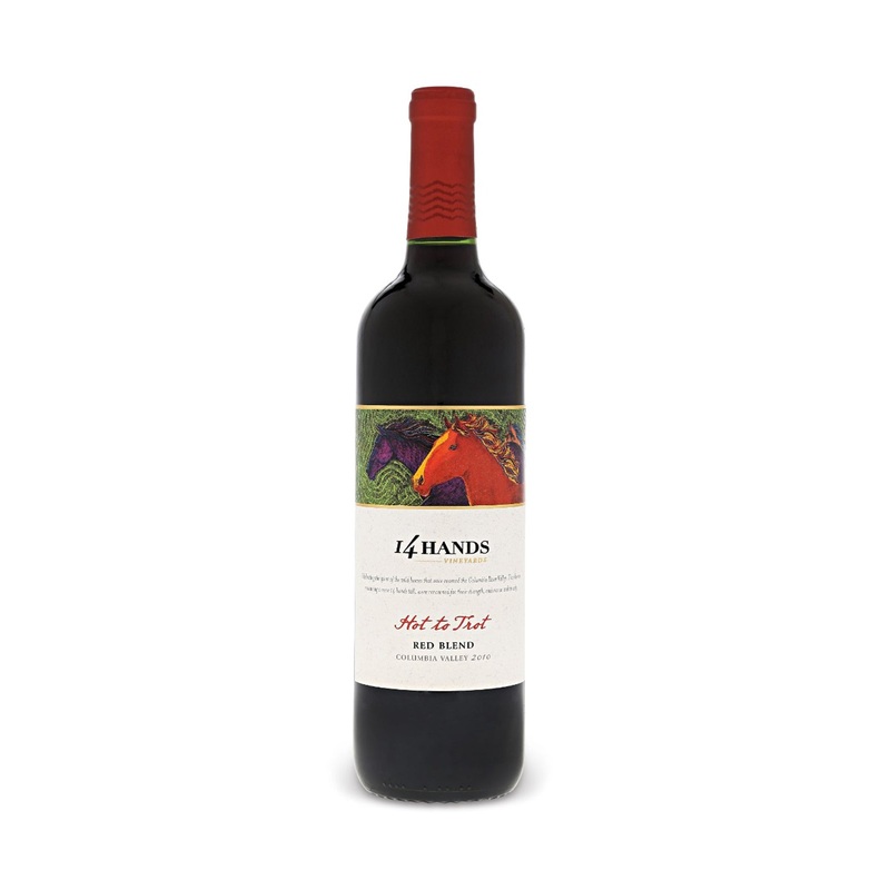 14 Hands Hot to Trot Smooth Red Wine Blend 2018