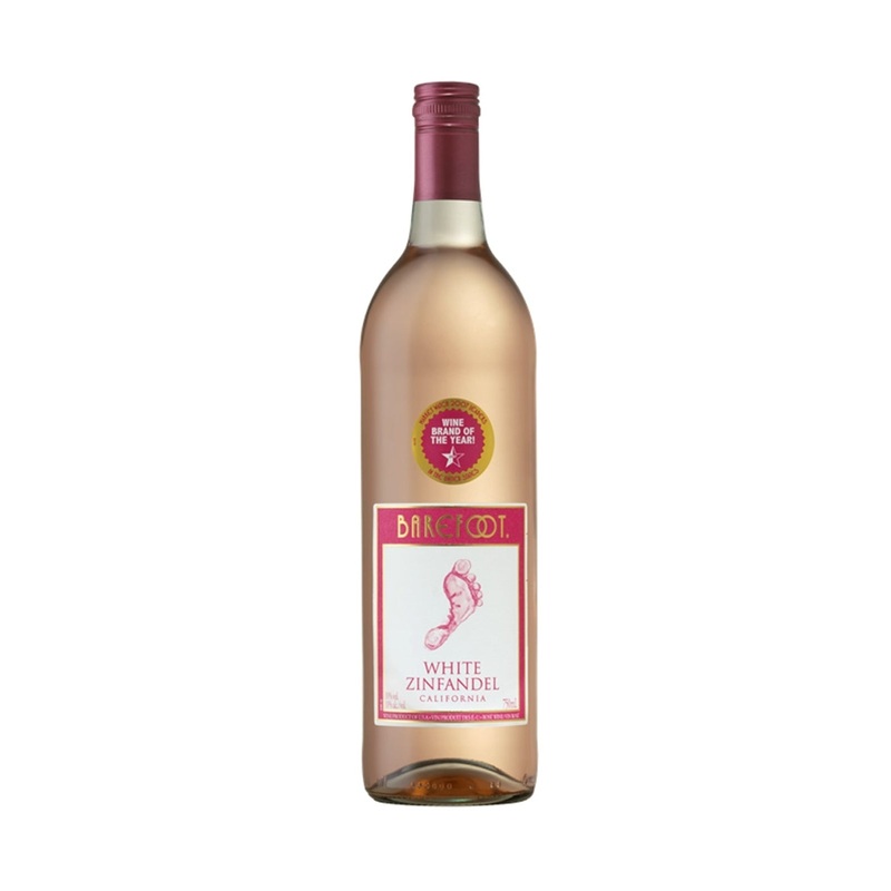Barefoot White Zinfandel - 12 Bottles