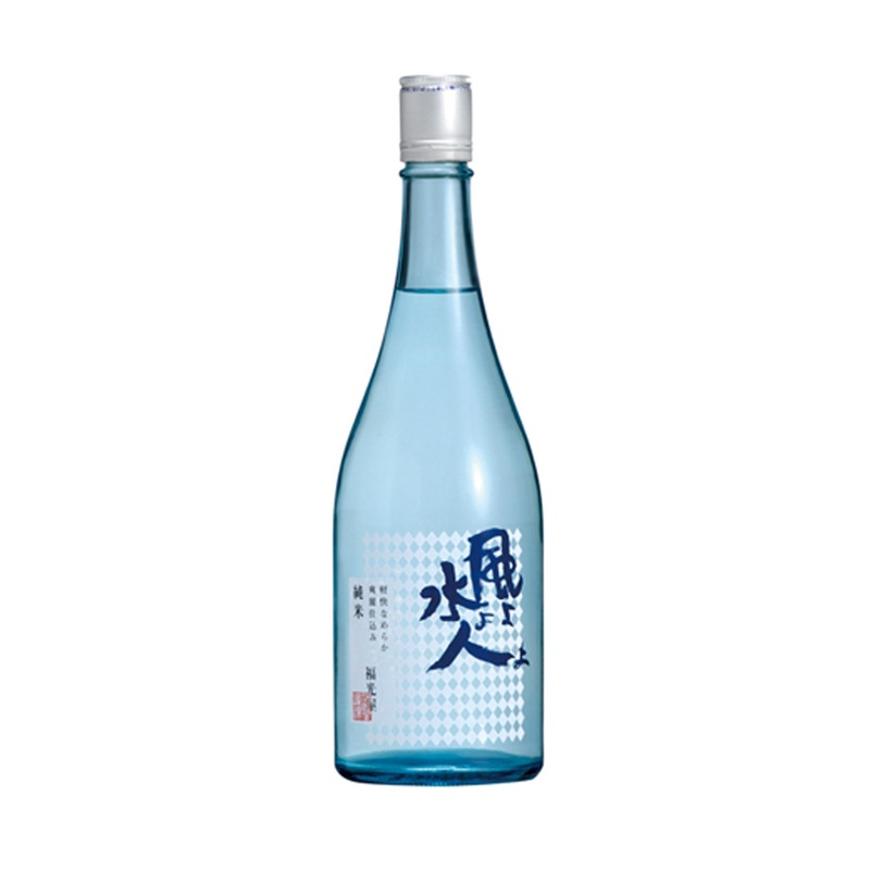 Fukumitsuya Kazeyo-Mizuyo-Hitoyo 'Wind Water Man' Junmai Sake