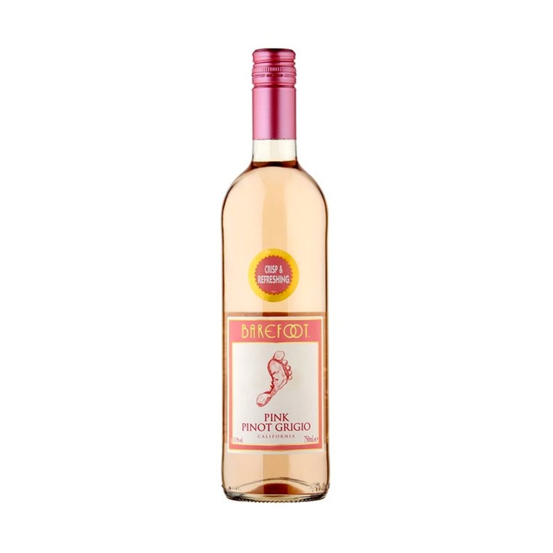 Barefoot Pink Pinot Grigio - 12 Bottles