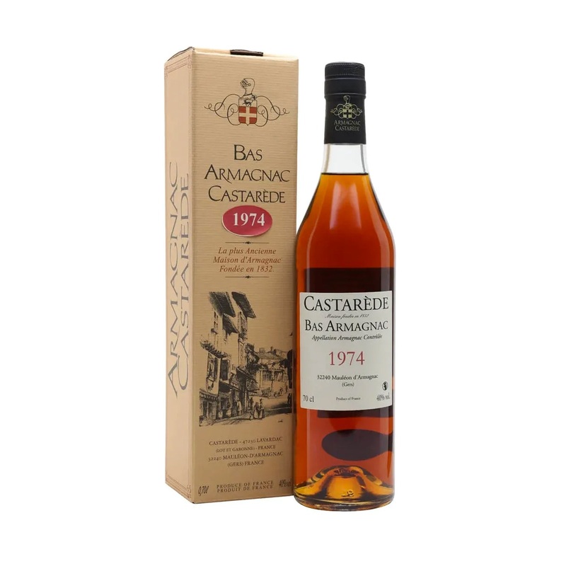 Castarede Armagnac 1974