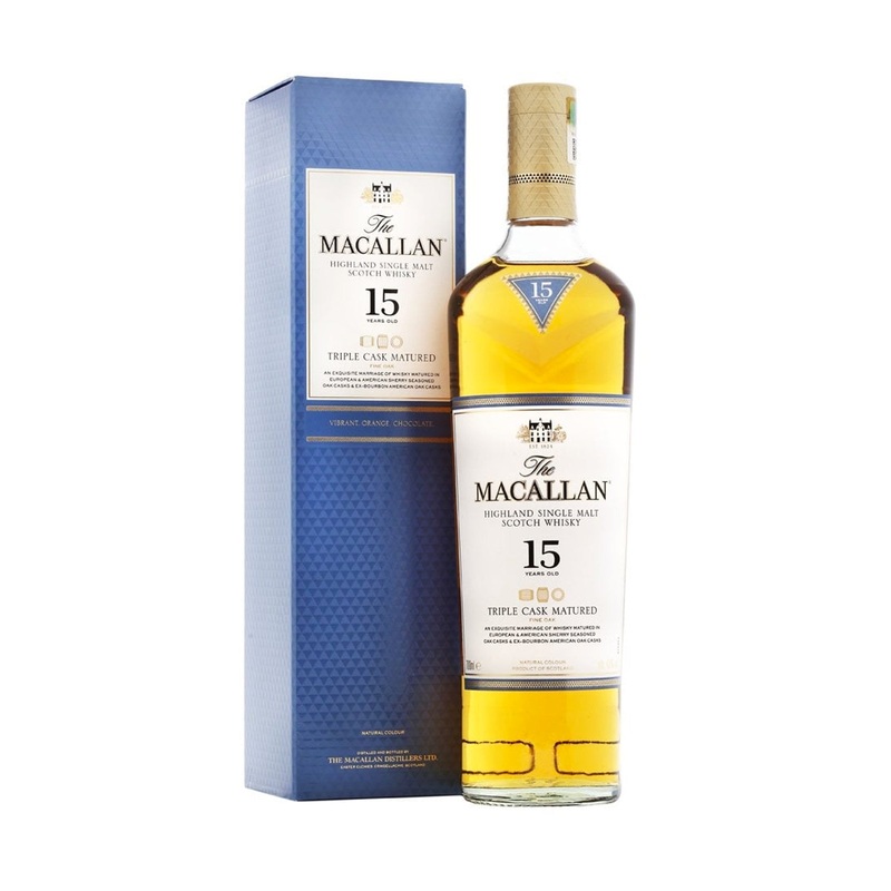 The Macallan 15 Year Old Triple Cask