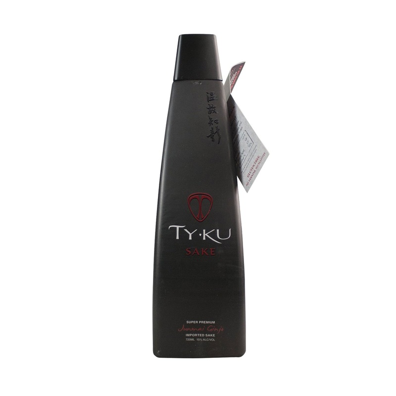 TY KU Black Super Premium Junmai Ginjo Sake - 330 ml