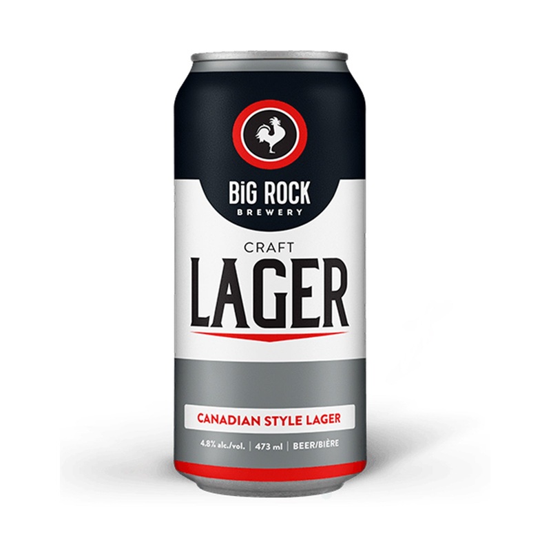 Big Rock Craft Lager 473 ml - 4 Cans