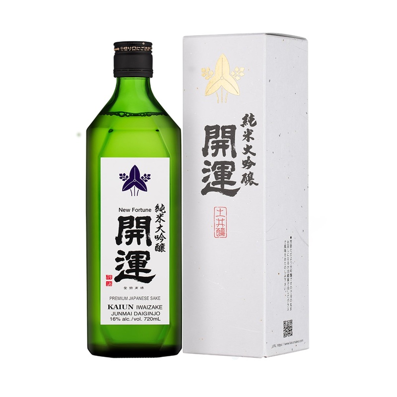 Doi Shuzo Kaiun Iwaizake Junmai Daiginjo Sake 'New Fortune' - 720 ml