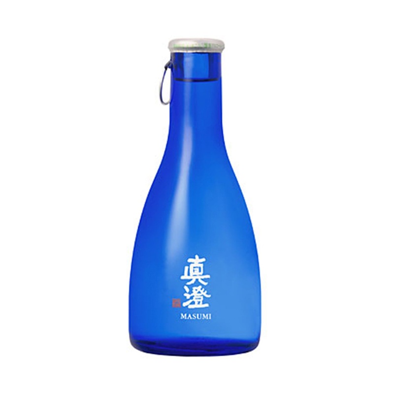 Miyasaka Shuzo Masumi 'Karakuchi Gold' Blue Sake - 180 ml
