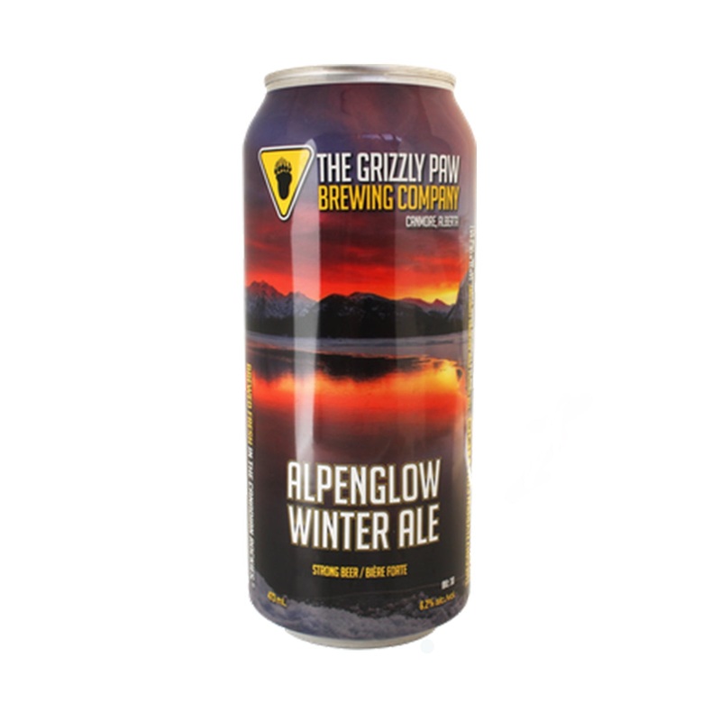 Grizzly Paw Alpenglow Winter Ale 473 ml -  4 Cans