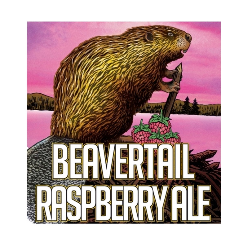 Grizzly Paw Beavertail Raspberry Ale - 20 Litre Keg