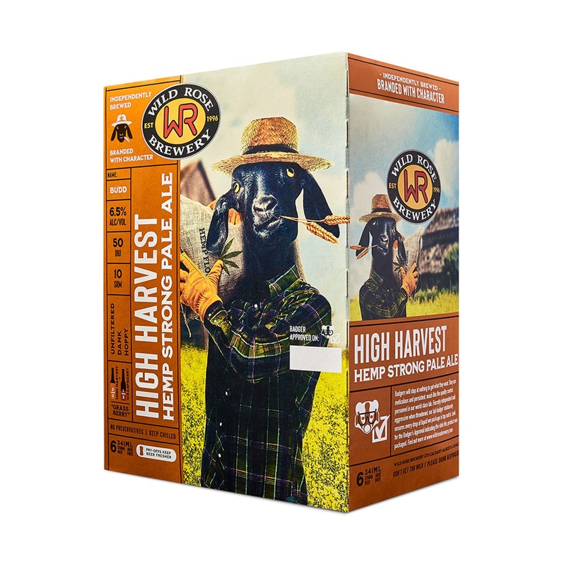 Wild Rose High Harvest 341 ml - 6 Bottles
