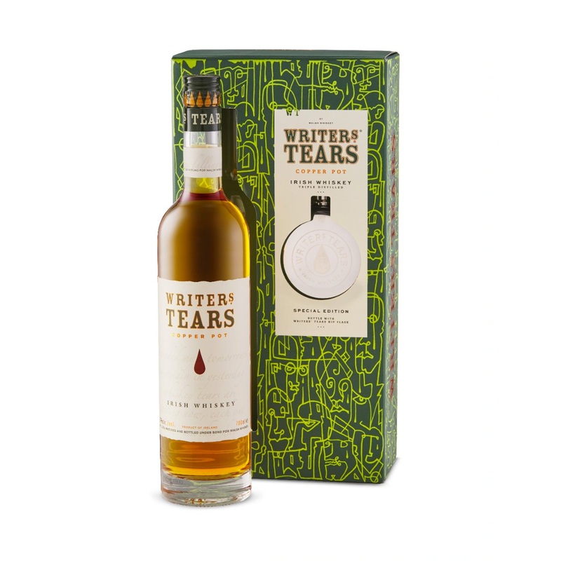 Writers' Tears - Gift Pack (1 Hip Flask)