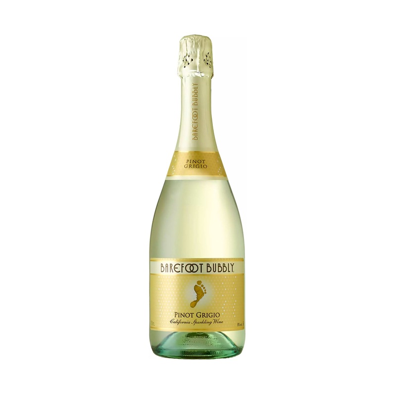 Barefoot Pinot Grigio Bubbly - 12 Bottles