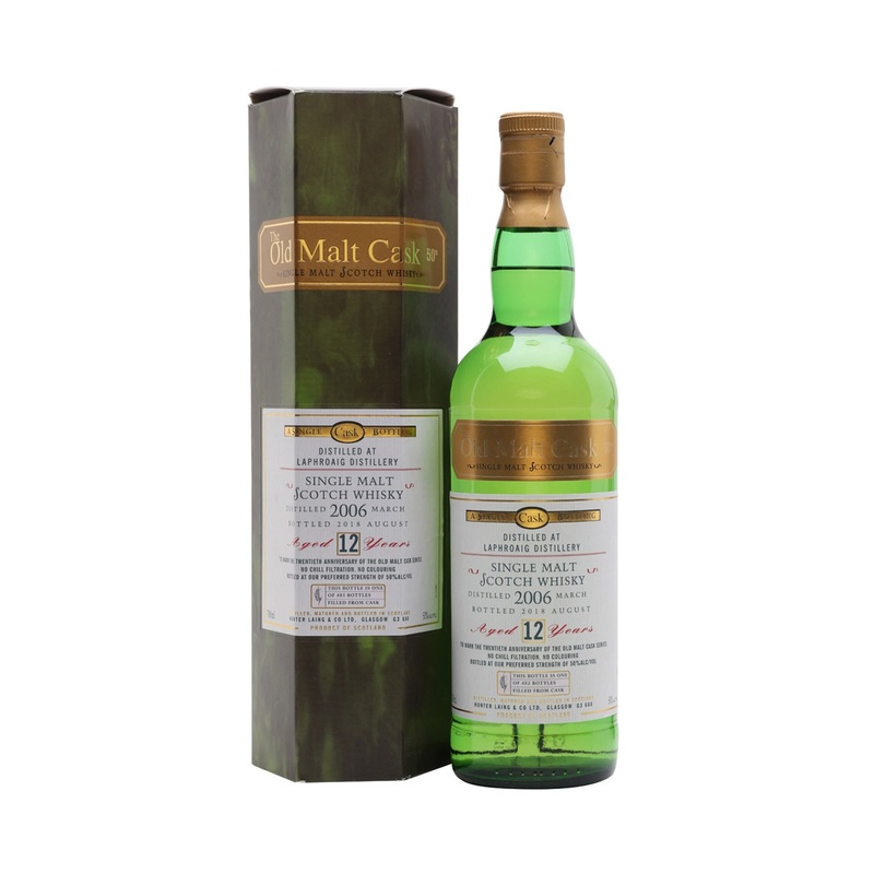 The Old Malt Cask Laphroaig 12 Year Old (20th Anniversary Edition)