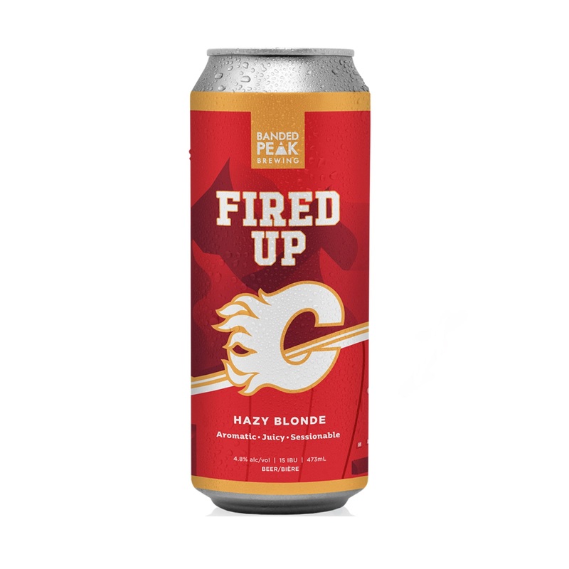 Banded Peak Fired Up Hazy Ale 473 ml - 4 Cans