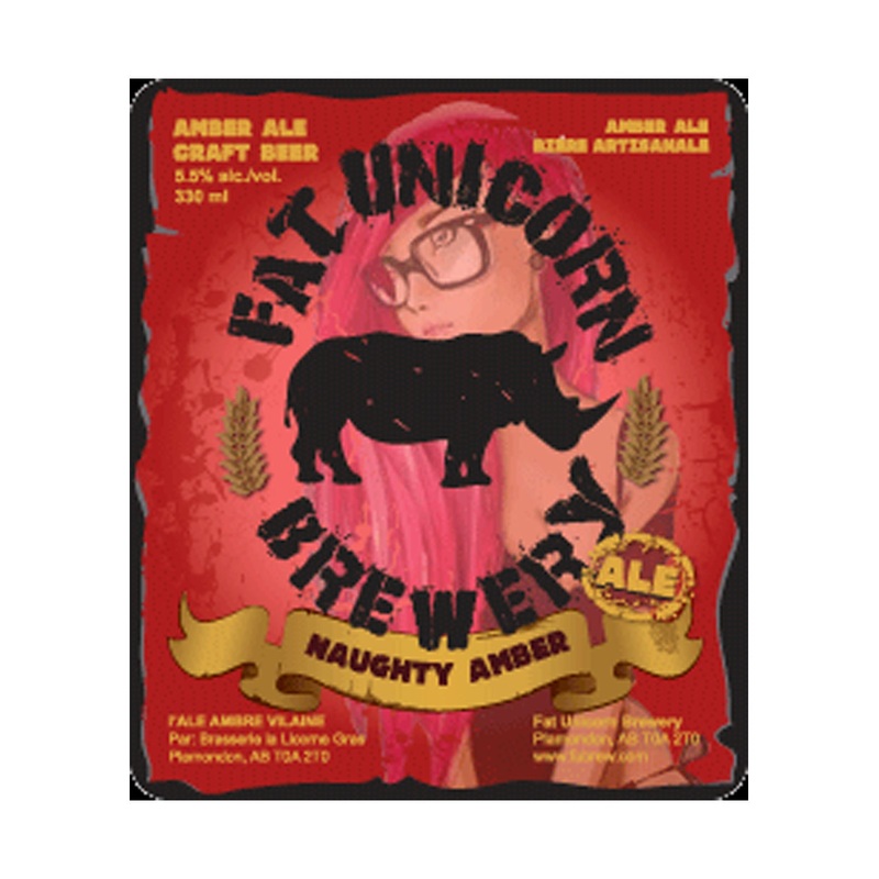 Fat Unicorn Brewery Naughty Amber - 20 Litre Keg