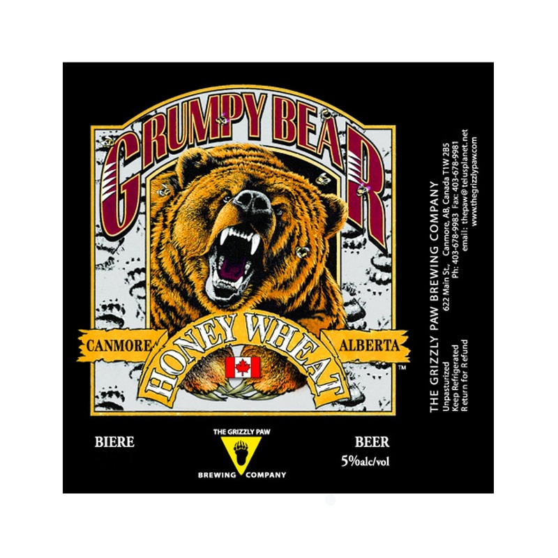 Grizzly Paw Grumpy Bear Honey Wheat - 20 Litre Keg