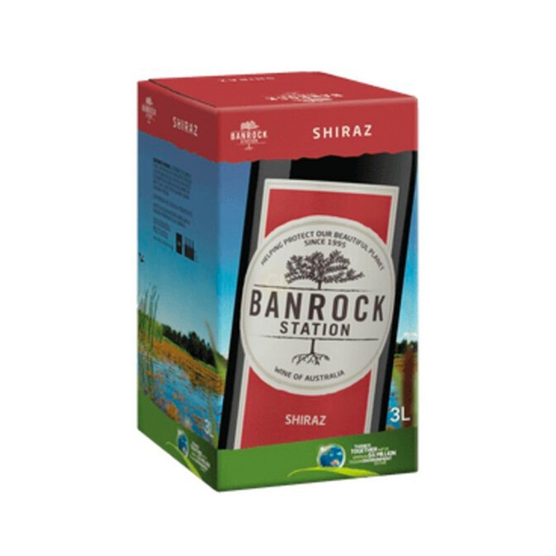 Banrock Shiraz - 3 Litre Box