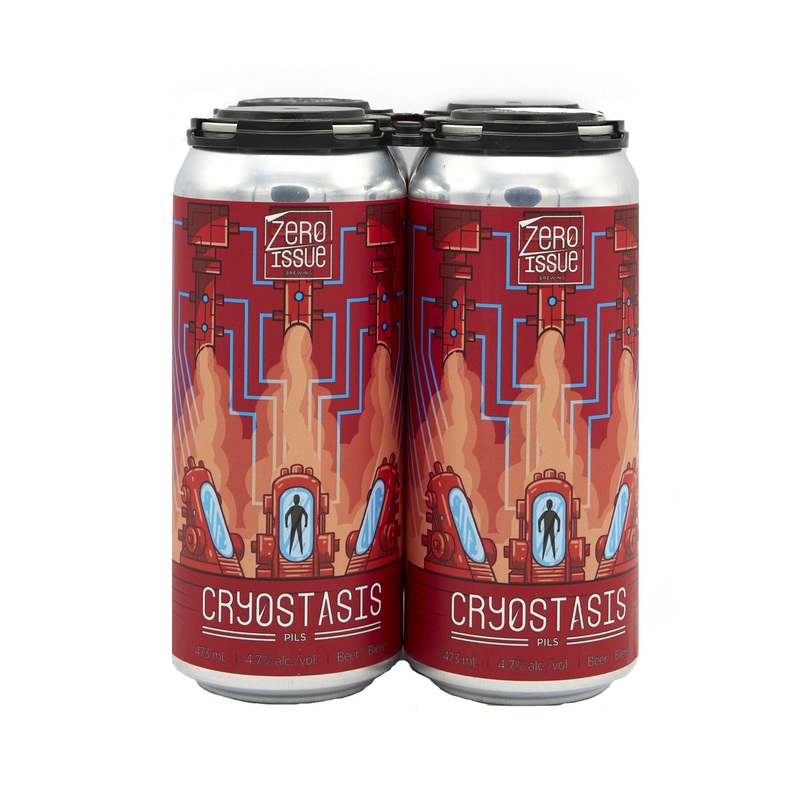 Zero Issue Cryostasis German Pils 473 ml - 4 Cans