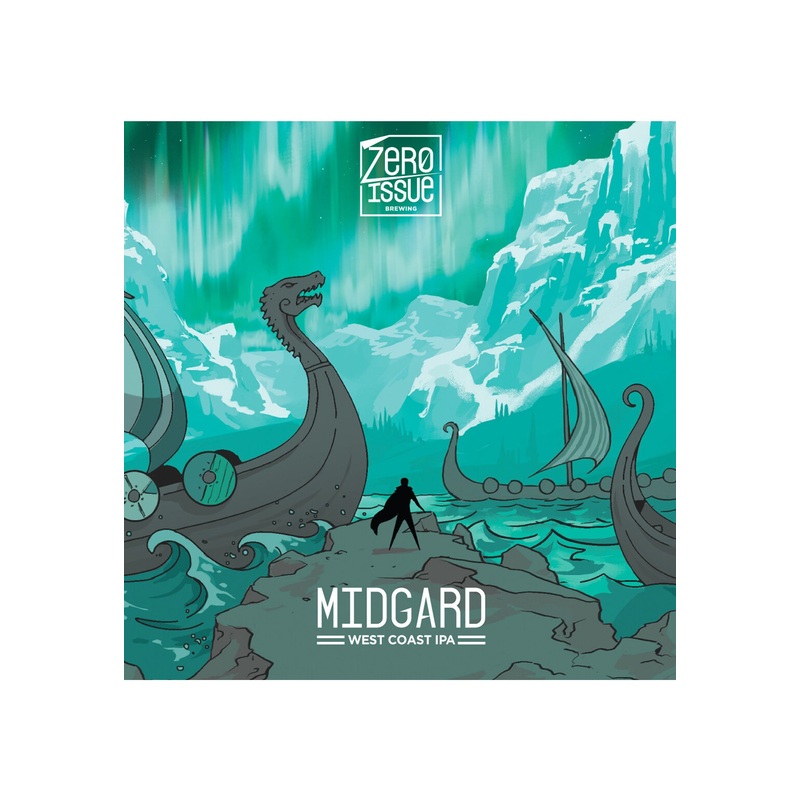 Zero Issue Midgard West Coast IPA 473 ml - 4 Cans