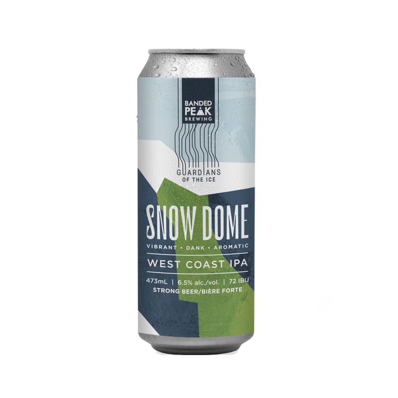 Banded Peak Snow Dome West Coast IPA 473 ml - 4 Cans