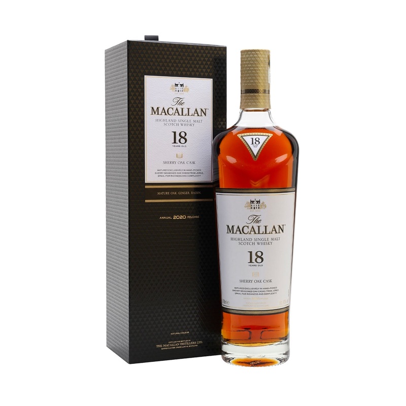 The Macallan 18 Year Old Sherry Cask