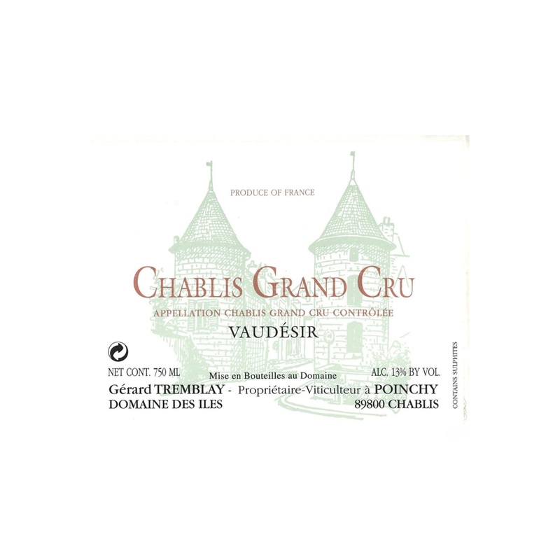 Tremblay Chablis Vaudesir Grand Cru 2022