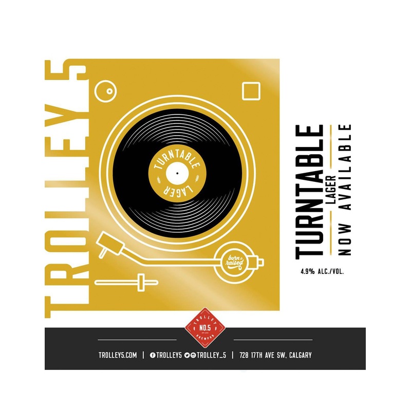 Trolley 5 Turntable Lager - 20 Litre Keg