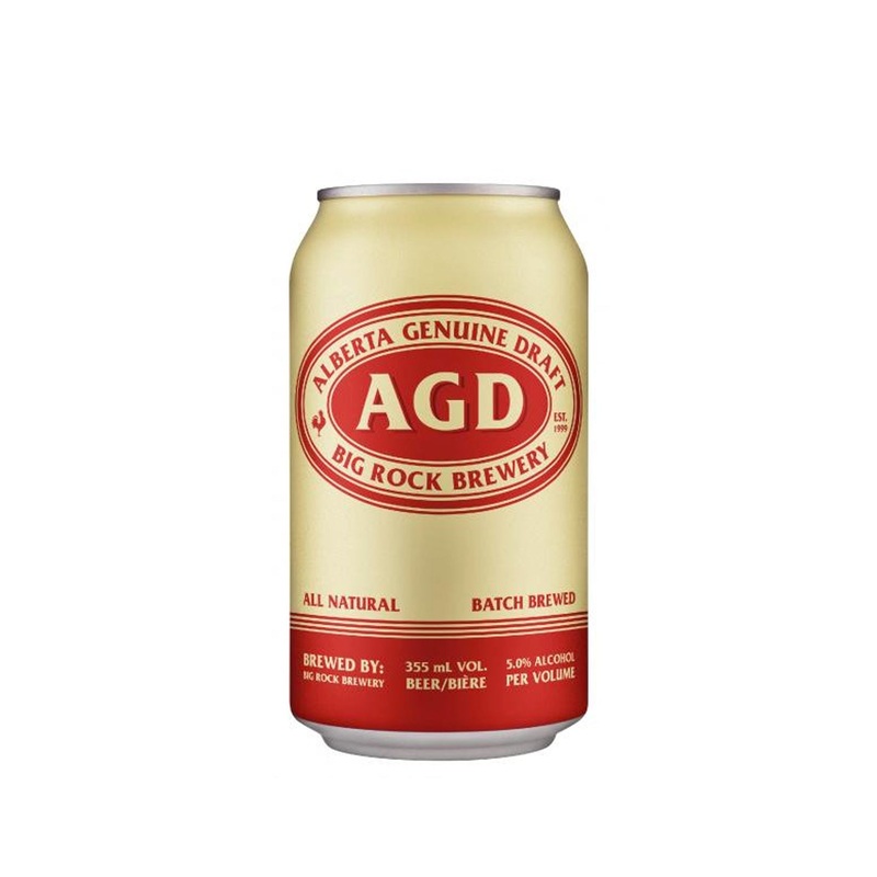 Alberta Genuine Draft 355 ml - 15 Cans