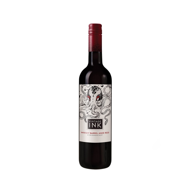 Vintage Ink Wine Whisky Aged Red Blend 2022
