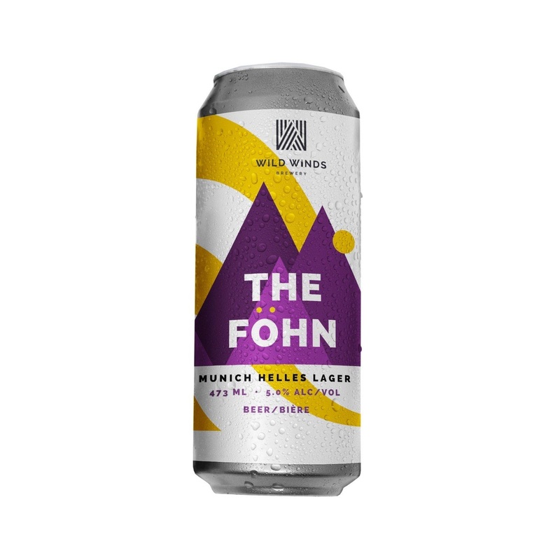 Wild Winds The Fohn Munich Helles Lager 473 ml - 4 Cans