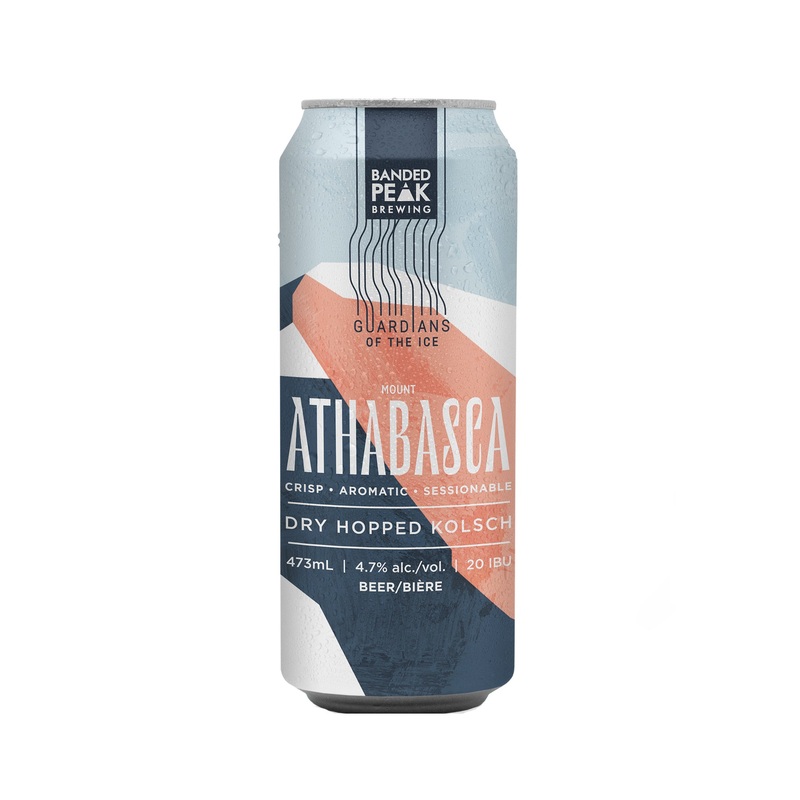 Banded Peak Mount Athabasca Dry Hopped Kolsch 473 ml - 4 Cans