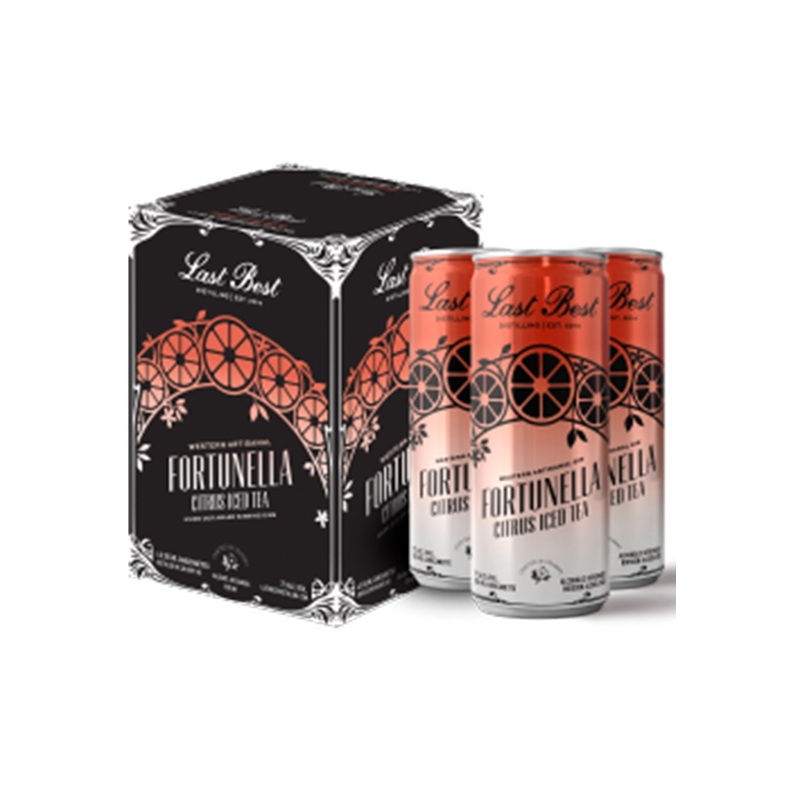 Last Best Fortunella Citrus Iced Tea 355 ml - 4 Cans