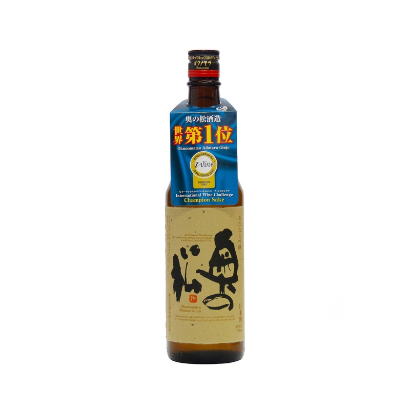 Okunomatsu Shuzo Adatara Ginjo Sake - 720 ml