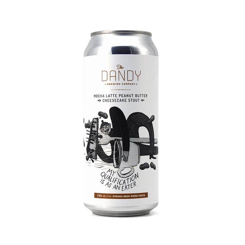 Dandy My Qualification Is As an Eater Cheesecake Stout 473 ml - 4 Cans