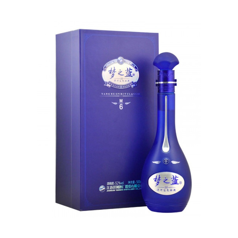 Jiangsu Yanghe Classic Dream Blue M6 Baijiu - 500 ml