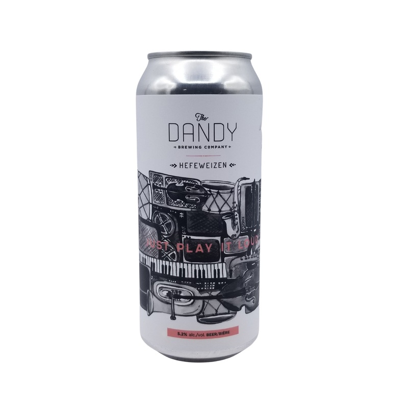 Dandy Just Play It Loud Hefeweizen 473 ml - 4 Cans