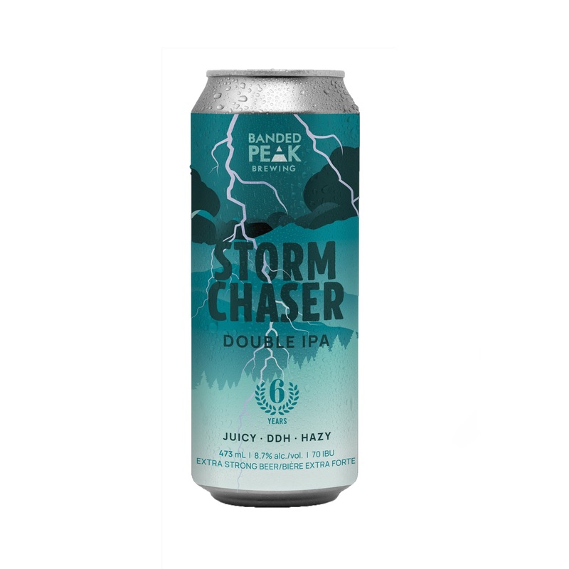 Banded Peak Storm Chaser Double IPA 473 ml - 4 Cans