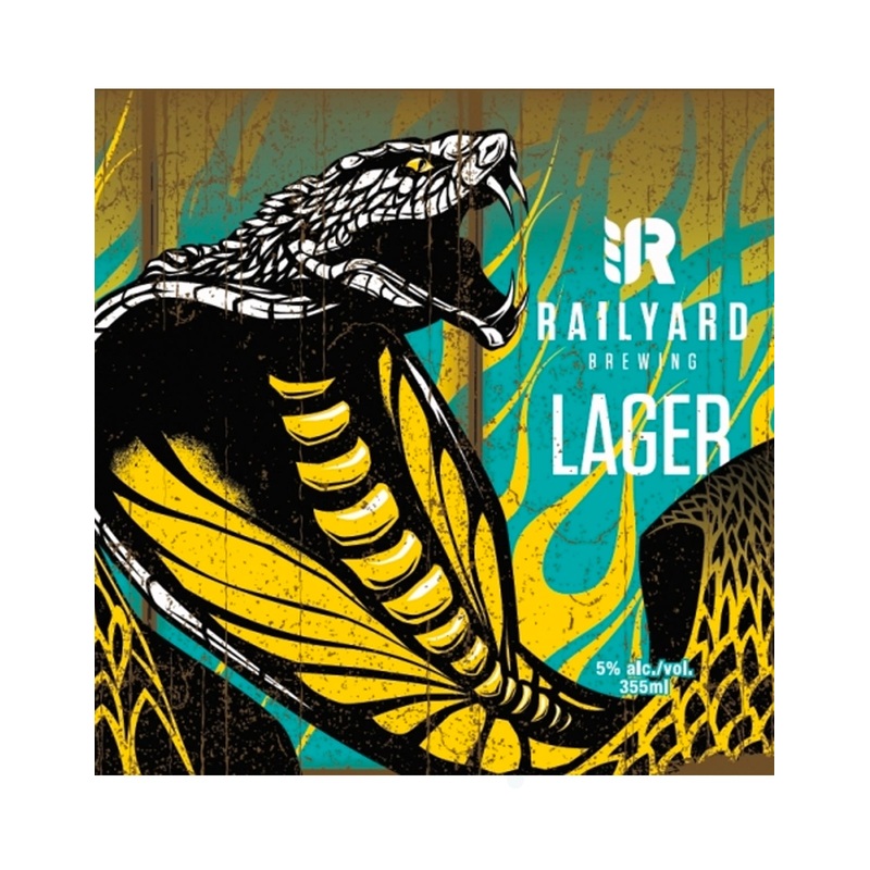 Railyard Brewing Lager - 50 Litre Keg