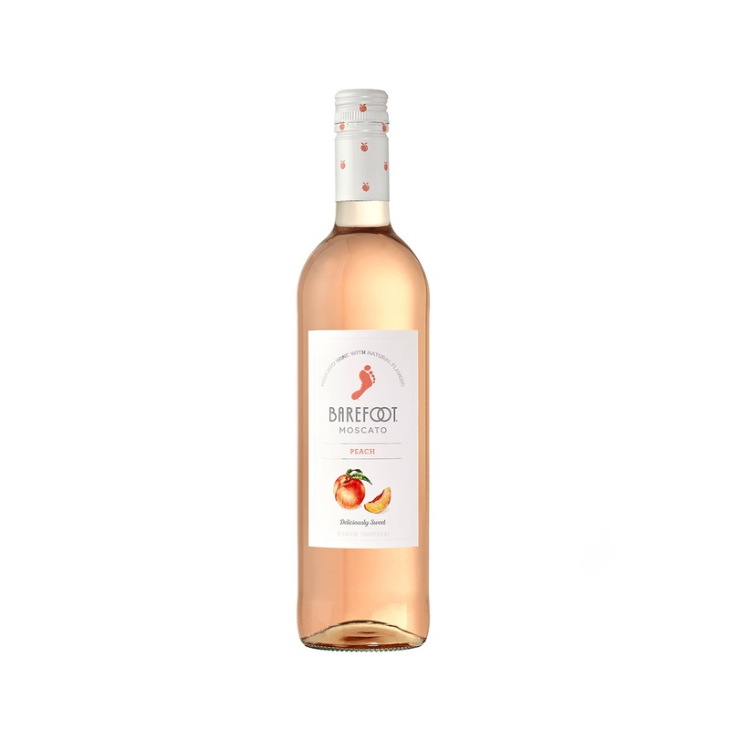 Barefoot Fruitscato Peach - 12 Bottles