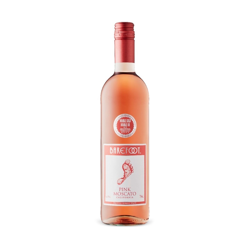 Barefoot Pink Moscato - 12 Bottles