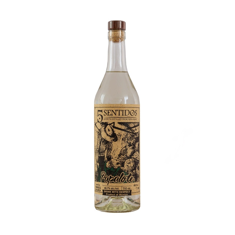 Cinco Sentidos Papalote Mezcal