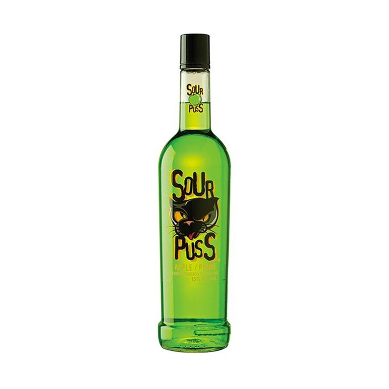 Sour Puss Apple Liqueur - 1.14 Litre Bottle