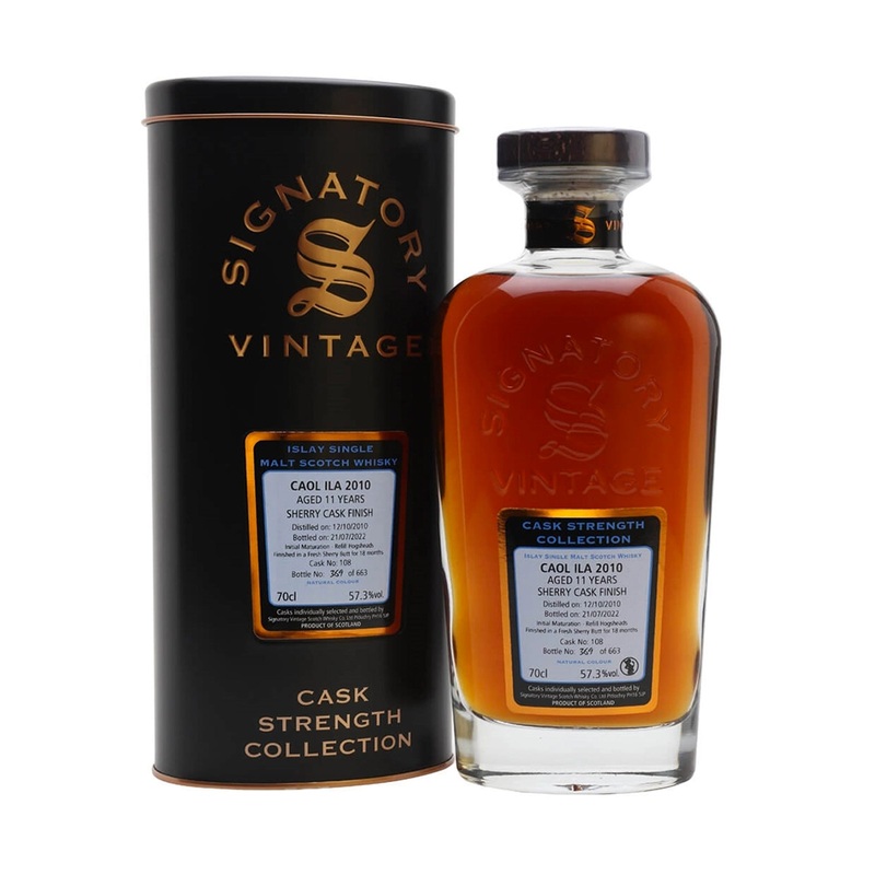 Caol Ila Signatory Vintage 2010