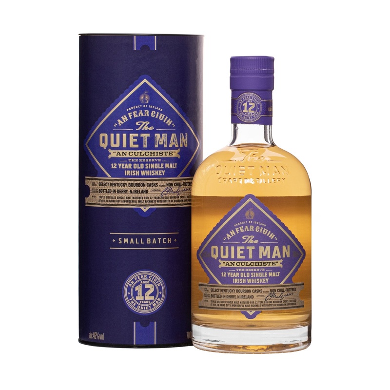 The Quiet Man 12 Year Old Single Malt Irish Whiskey